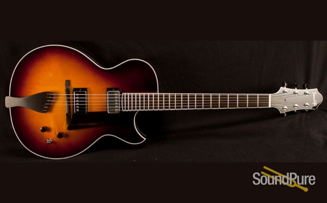 Benedetto Bambino Antique Burst S1926 Archtop Guitar — image 1