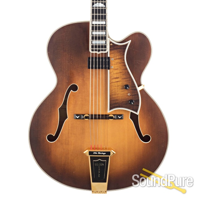Heritage Golden Eagle Autumn Burst Archtop #N25901 - Used — image 1