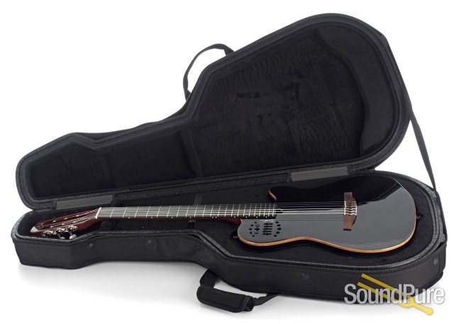 Godin ACS Nylon Black Nylon String Guitar #15385163 - Used — image 4