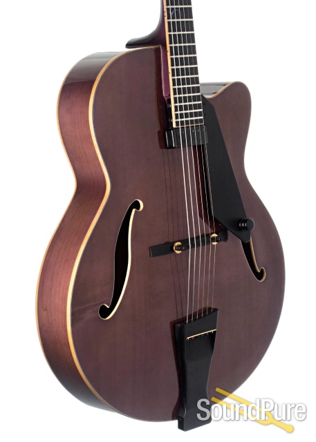 Peerless Imperial Sangria Archtop Guitar #PE0902149 - Used — image 3
