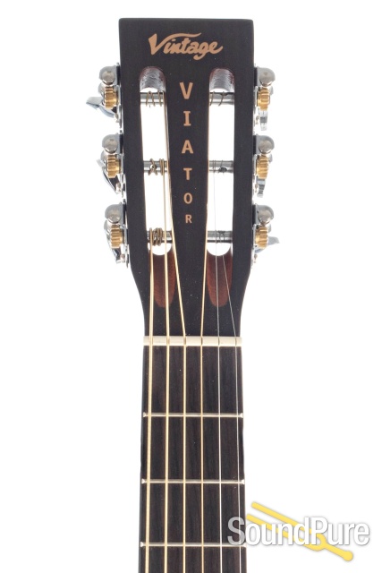 Vintage VTR800PB-USB Viator Paul Brett Travel Guitar - Used — image 6