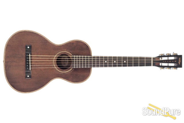 Vintage VTR800PB-USB Viator Paul Brett Travel Guitar - Used — image 9