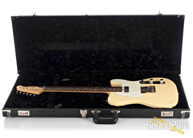 Tuttle Tuned T Vintage White Electric Guitar #452 - Used — image 5