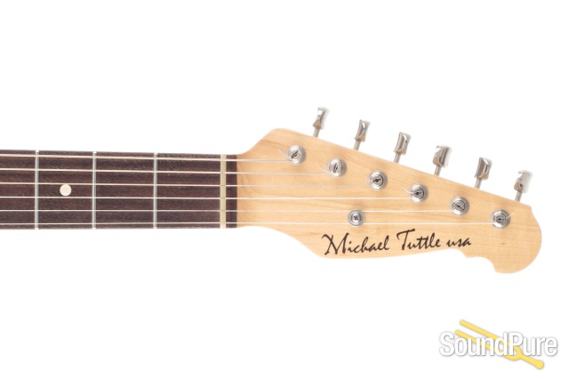 Tuttle Tuned T Vintage White Electric Guitar #452 - Used — image 6