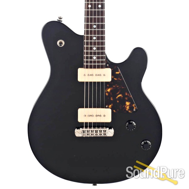 Michael Tuttle Jr. Deluxe Black Electric Guitar #3 - Used — image 1