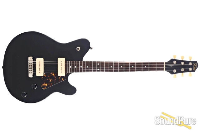 Michael Tuttle Jr. Deluxe Black Electric Guitar #3 - Used — image 8