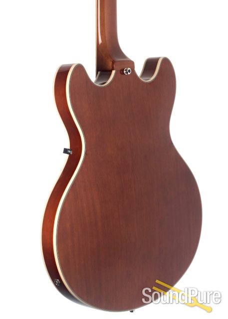 D'Angelico Premier DC Boardwalk Walnut #KP191092 - Used — image 2