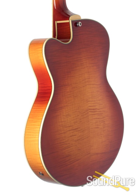 Comins GCS-16-2 Violin Burst Archtop Guitar #218046 — image 2