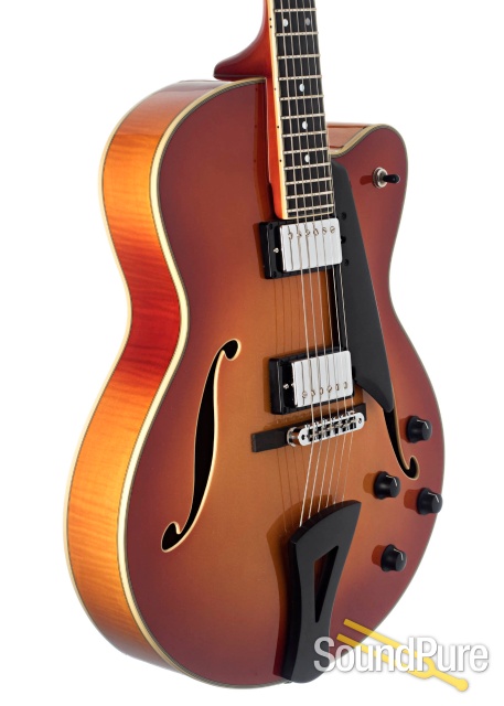 Comins GCS-16-2 Violin Burst Archtop Guitar #218046 — image 3