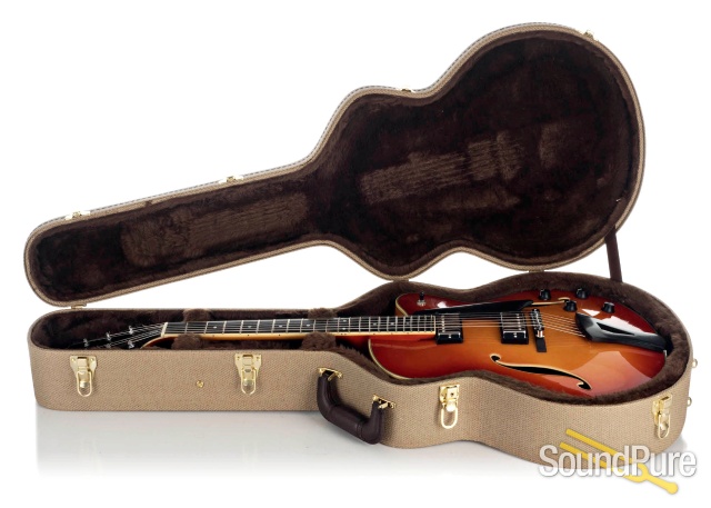 Comins GCS-16-2 Violin Burst Archtop Guitar #218046 — image 5