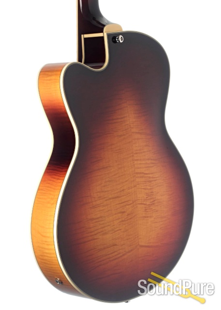 Comins GCS-16-1 Autumn Burst Archtop Guitar #118128 — image 2