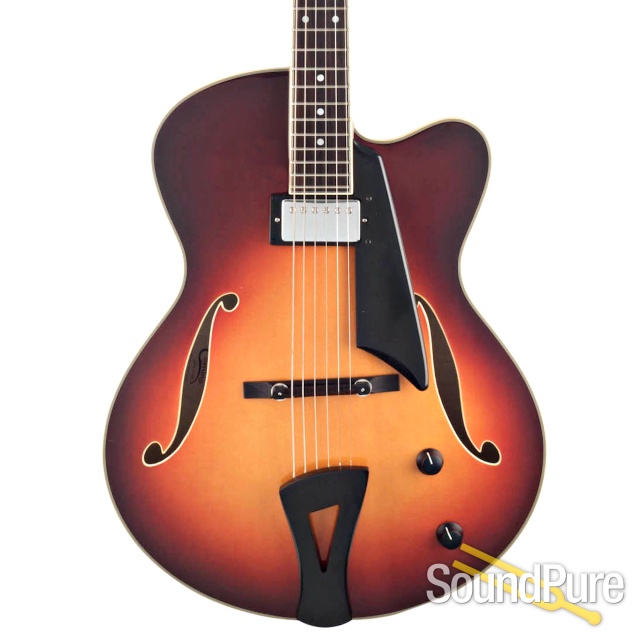 Comins GCS-16-1 Autumn Burst Archtop Guitar #118128 — image 1