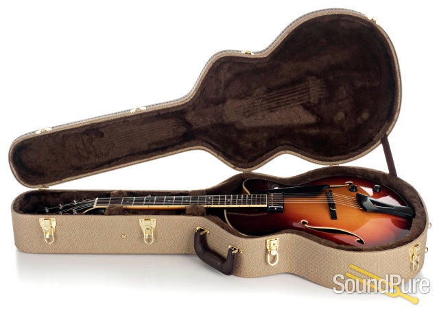 Comins GCS-16-1 Autumn Burst Archtop Guitar #118128 — image 5