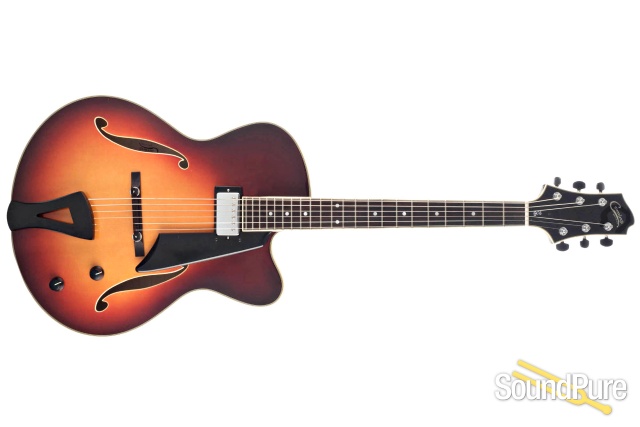 Comins GCS-16-1 Autumn Burst Archtop Guitar #118128 — image 9