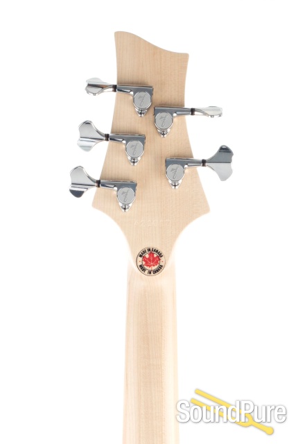 F-Bass BN5 Transparent Blue 5-String Bass #421013 - Used — image 7