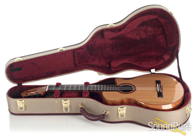 L.J. Williams Tui Model Tanekaha/Kauri Guitar #11154 - Used — image 4