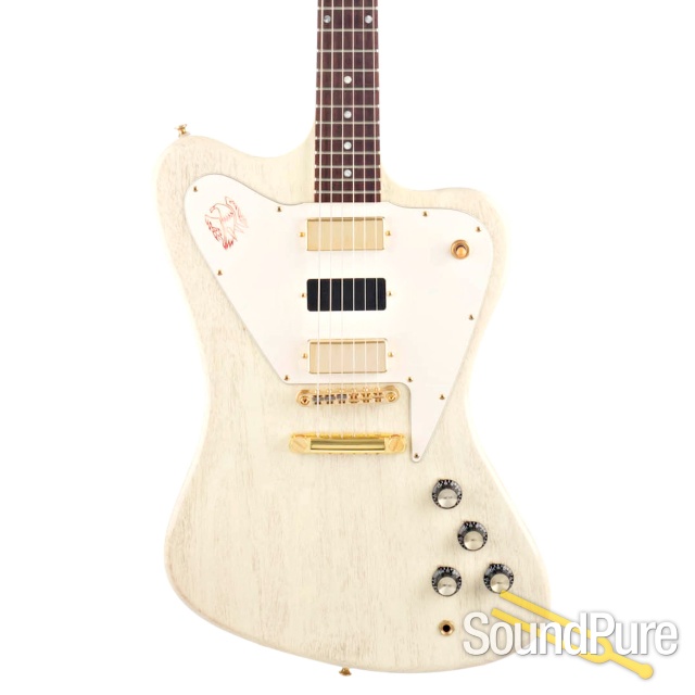 Gibson CS Non-Reverse Firebird TV White #CS 001585 - Used — image 1