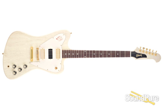 Gibson CS Non-Reverse Firebird TV White #CS 001585 - Used — image 8