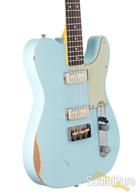 Nash GF-2 Sonic Blue Electric Guitar #SND-178 — image 3
