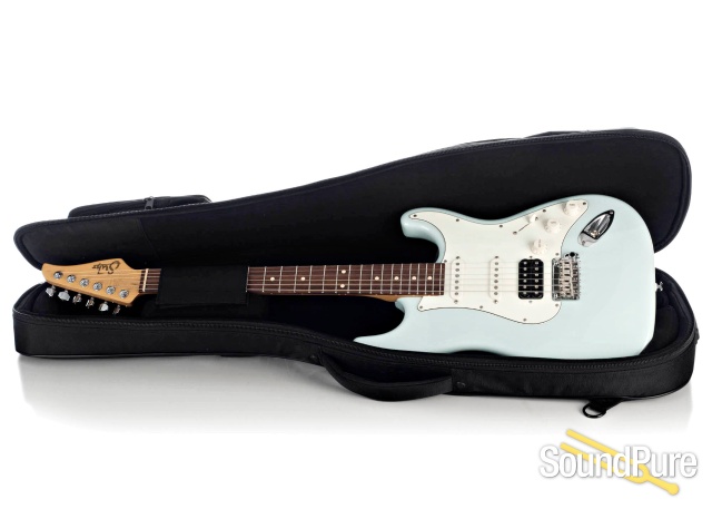 Suhr Classic Pro Sonic Blue Electric Guitar #JST5W7V - Used — image 4