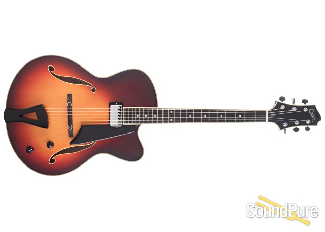 Comins GCS-16-1 Autumn Burst Archtop Guitar #118127 — image 7