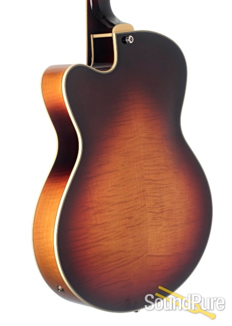 Comins GCS-16-1 Autumn Burst Archtop Guitar #118127 — image 8
