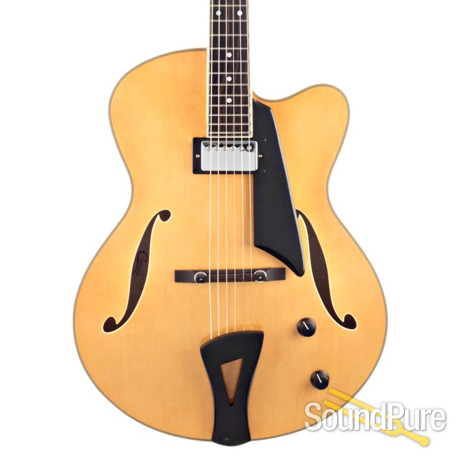 Comins GCS-16-1 Vintage Blond Archtop Guitar #118130 — image 1