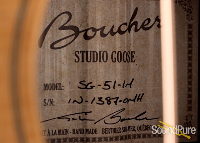 Boucher SG-51-IM Adirondack/EIR Acoustic #IN-1387-OMH - Used — image 4