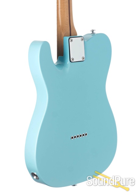 Suhr Custom Classic T Daphne Blue Guitar #18092 - Used — image 2