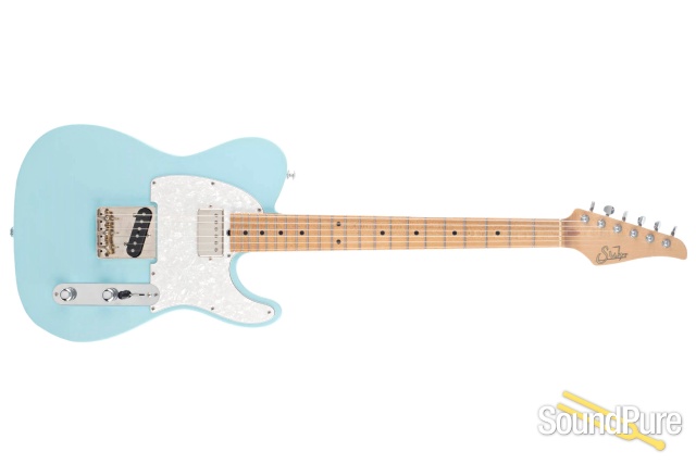 Suhr Custom Classic T Daphne Blue Guitar #18092 - Used — image 8