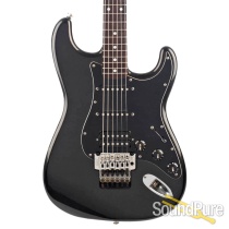 Fender MIJ HSS Stratocaster Black Sparkle #I010164 - Used Fender MIJ HSS Stratocaster Black Sparkle #I010164 - Used