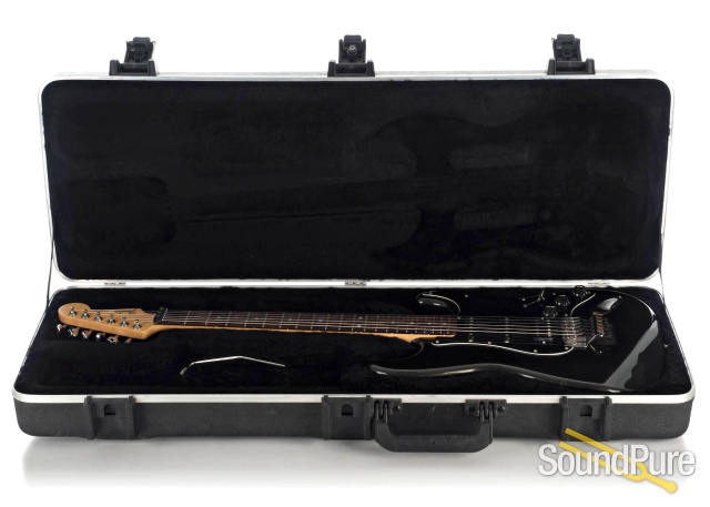 Fender MIJ HSS Stratocaster Black Sparkle #I010164 - Used — image 5