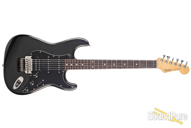 Fender MIJ HSS Stratocaster Black Sparkle #I010164 - Used — image 9