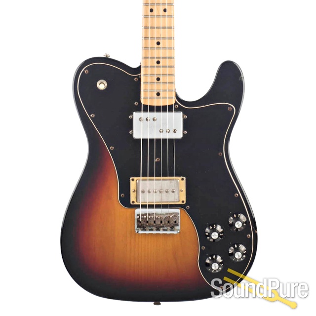 Fender '72 Tele Deluxe 3-Color Sunburst #MZ3237715 - Used — image 1