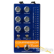 Empress Effects Bass Compressor Pedal - Blue Sparkle Empress Effects Bass Compressor Pedal - Blue Sparkle