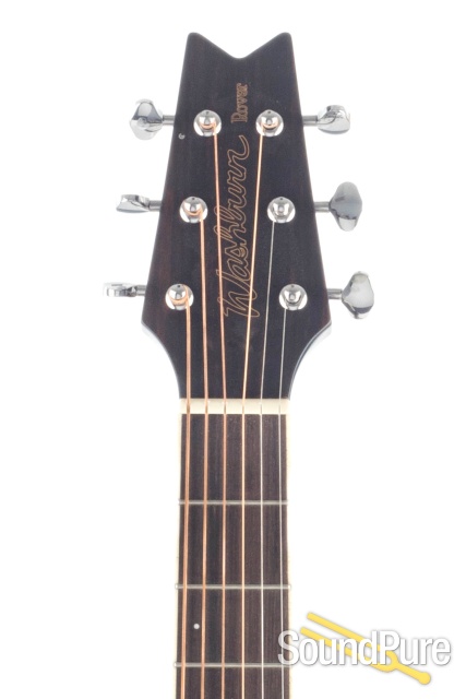 Washburn Rover Travel Acoustic Guitar Trans Blue - Used — image 6