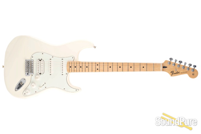 Fender Standard Strat HSS Arctic White #MX15674817 - Used — image 8
