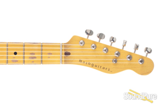 Nash T-52 2-Tone Burst Pine Electric Guitar #SND-181 — image 5
