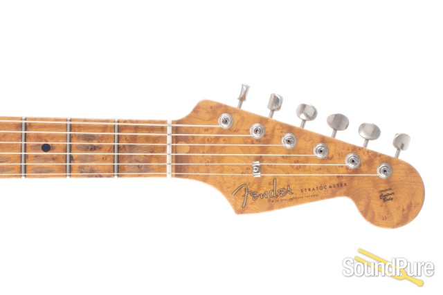 Fender CS LTD NAMM '56 Strat Aged Black #CZ532559 - Used — image 5