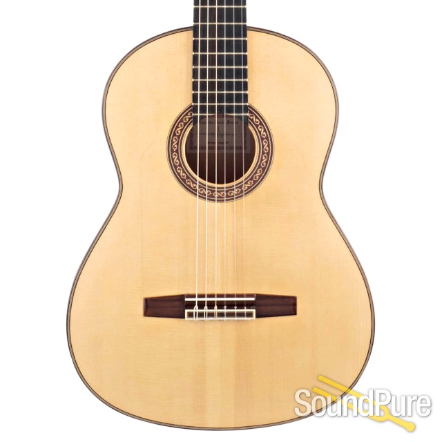 Eduardo Duran Ferrer Concert Blanca Flamenco Guitar - Used — image 1