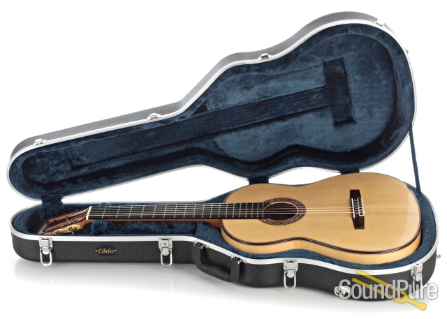 Eduardo Duran Ferrer Concert Blanca Flamenco Guitar - Used — image 5
