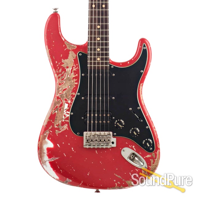 Luxxtone Choppa S Destroyed Dakota Red Guitar #223 - Used — image 1
