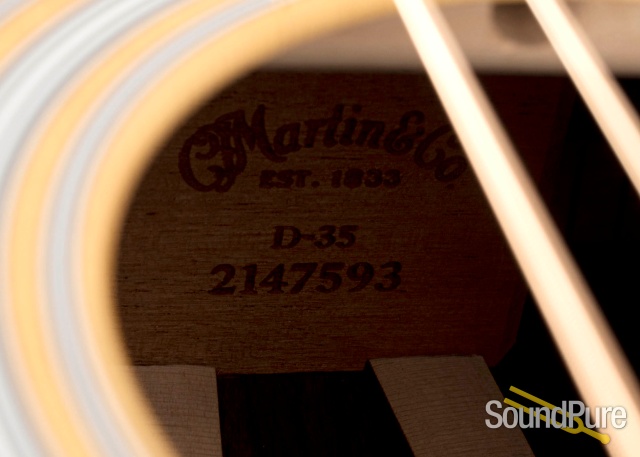 Martin D-35 Reimagined Sitka/Rosewood Guitar #2147593 - Used — image 2