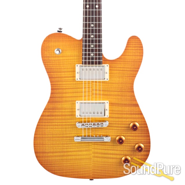 Tuttle Deluxe T Faded Ice Tea Electric Guitar #2 — image 1