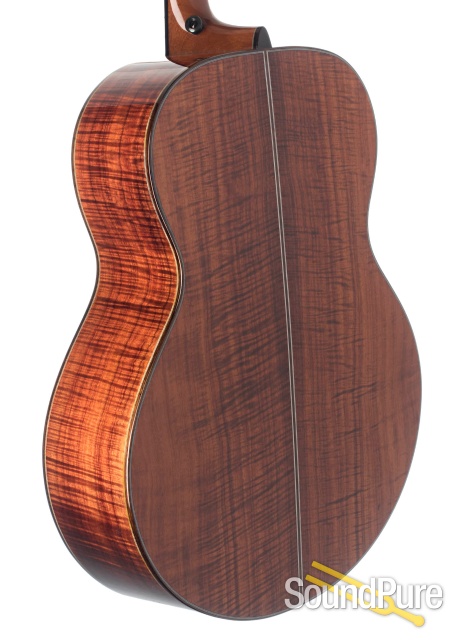 Grimes Beamer Steel String Adirondack/Koa #0718 - Used — image 2
