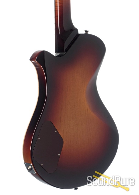 Comins Lyrist Sunburst Solidbody Electric Guitar - Used — image 2