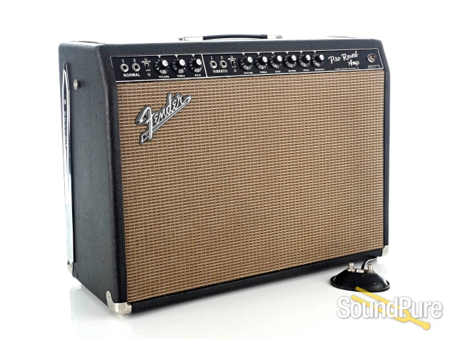 1965 Fender Pro Reverb 2x12" Blackface Combo #00738 - Used — image 1