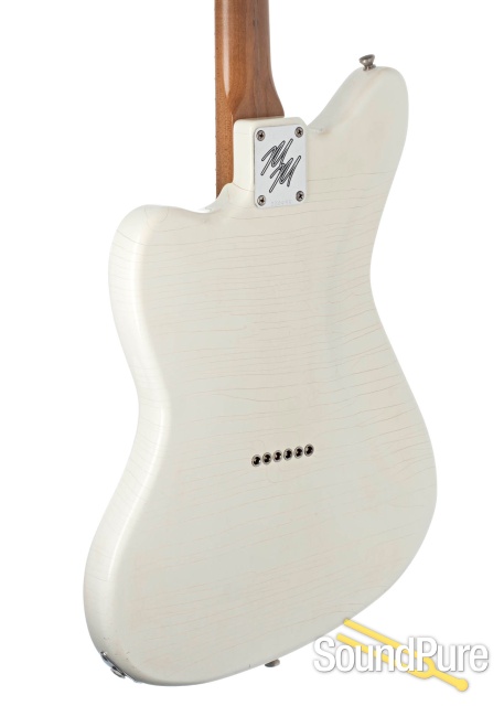Mario Guitars T-Master Olympic White Relic #220495 - Used — image 2