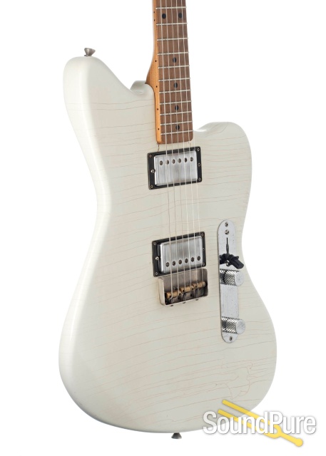 Mario Guitars T-Master Olympic White Relic #220495 - Used — image 3