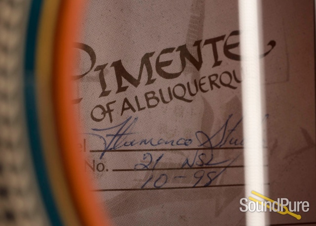 Pimentel & Sons Flamenco Studio Flamenco Guitar - Used — image 5